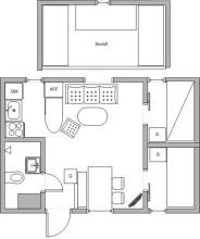 Dalsslingan 335A, husdjursfritt parhus.