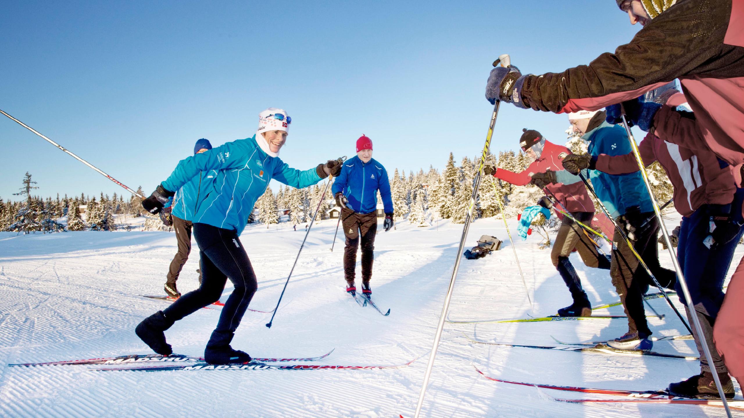 Skiurlaub im Skigebiet Sjusjøen Skifahren mit skiundmehr.de